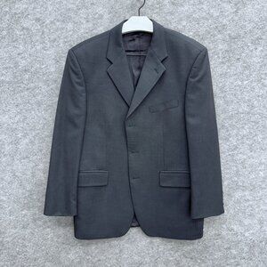 Lauren Ralph Lauren Men's Blazer 42S Single Breasted 100% Wool, Luxury Gray